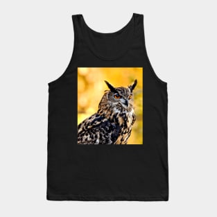 Eurasian Eagle Owl Tank Top